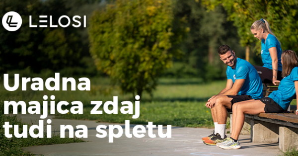 Uradna majica NLB 29. Ljubljanskega maratona – zdaj na voljo tudi v spletni trgovini LELOSI