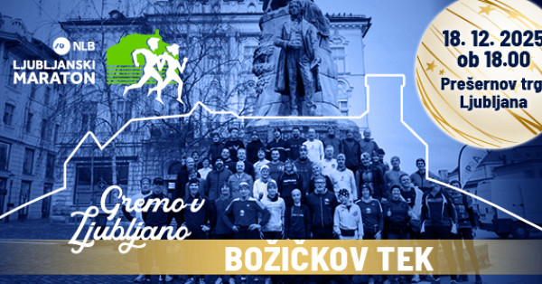 Božičkov tek v Ljubljani