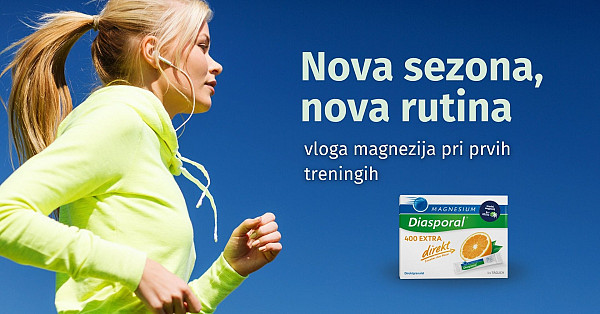 Nova sezona, nova rutina: vloga magnezija pri prvih treningih
