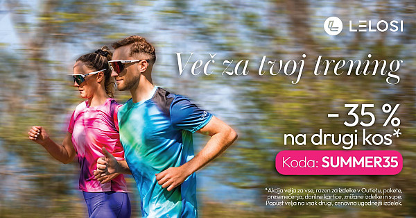 Poletni kilometri v funkcionalno športnih oblačilih LeloSport