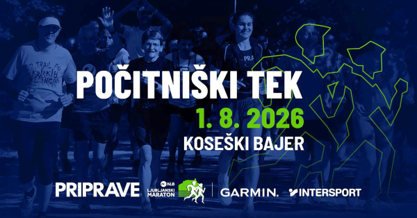 Počitniški tek: 1. avgusta skupaj nabiramo kilometre za NLB Ljubljanski maraton