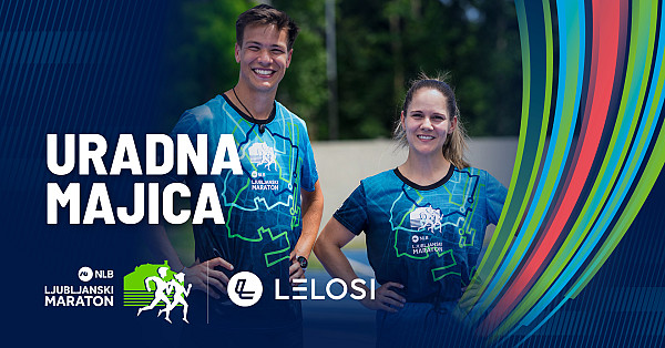 Razkrivamo: Uradna majica Lelosi za NLB 30. Ljubljanski maraton!