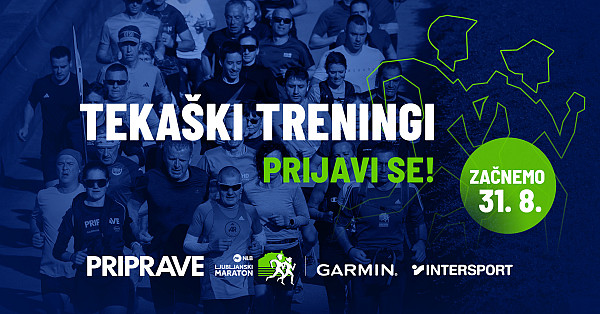Jesenske priprave na NLB Ljubljanski maraton