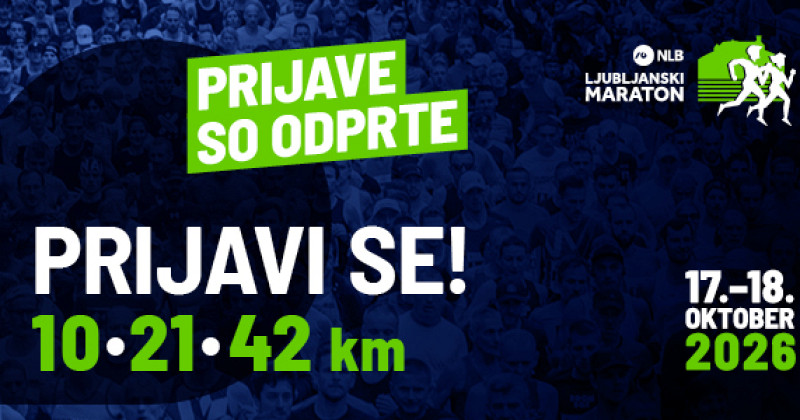 Ste pripravljeni na 21 kilometrov nepozabnega vzdušja?